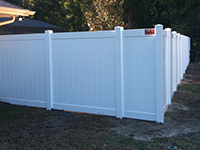 vinyl fence