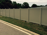 vinyl fence