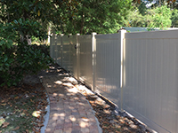 vinyl fence